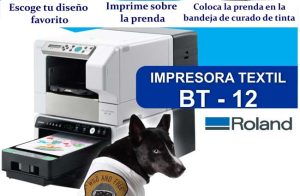 Roland Versa Studio BT-12 impresora textil en Todomax
