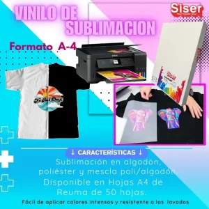 VINILO de SUBLIMACIÓN Siser